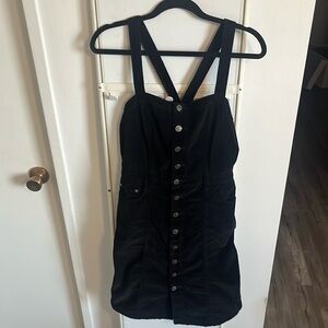 Free People Corduroy Pinafore Dress